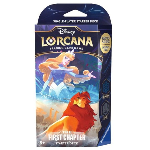 Disney Lorcana TCG: The First Chapter - Sapphire & Steel Starter Deck