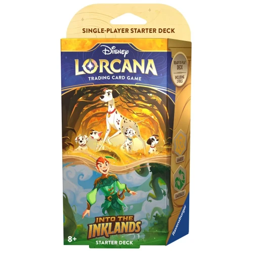 Disney Lorcana TCG: Into the Inklands - Amber & Emerald Starter Deck